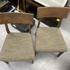 2人掛け ダイニングセット ニトリ ダイニングチェア Nコレクション C-49 椅子 テーブル 食卓テーブル 木製 札幌市手稲区の画像