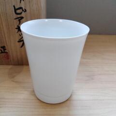 磁器　ペアビアカップの画像