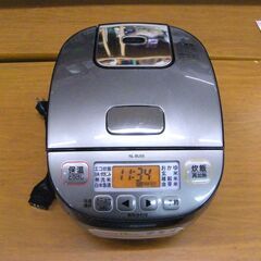 3合炊き マイコン炊飯ジャー 2019年製 象印 NL-BU05 ブラック 黒 ZOJIRUSHI 炊飯器 札幌市 厚別区の画像