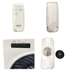 25R283 ジ6 山善 霧風 ミスティボックス扇 YMFR-A252 25㎝ 2021年製 ミスト 冷風扇 中古の画像