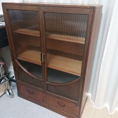 キャビネット 昭和家具の画像