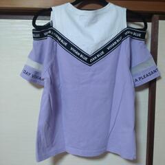 ガール☆肩出しTシャツの画像