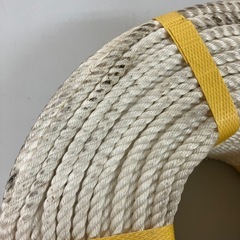 stp-3321 未使用品　ビニロンロープ　200m　6mm  ロープ　紐　ひも　ヒモ　縄　作業　梱包　荷縛り　　荷造り　キャンプ　アウトドアの画像