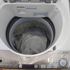 《尼崎市/リサイクルショップドリーム次屋店》★ジモティー割引有★シャープ 8kg全自動洗濯機 ES-TX8DKS 2020年製 中古品 ☆尼崎市若王寺☆の画像