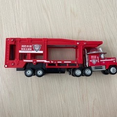 カーズ トミカ 現場へ急行!レスキューキャリアカー マックの画像