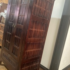 古家具　アジアン家具　収納　レトロ　アンティーク　古民家の画像