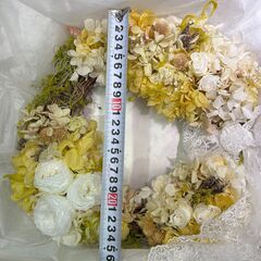 【新品】　ブーケ　花束　リース　結婚式　ギフト　ドライフラワーの画像