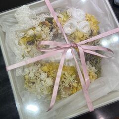 【新品】　ブーケ　花束　リース　結婚式　ギフト　ドライフラワーの画像
