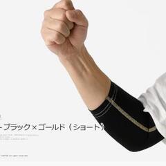 新品未使用✨アームカバー 接触冷感 UV 3枚セット 黒 タトゥー 日焼けの画像