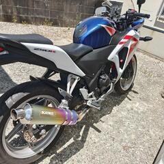 ホンダ　CBR250R-3ABS付き　MC41　モリワキマフラーの画像