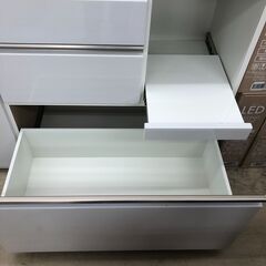 【ジャングルジャングルサカイ石津店】ニトリ システムキッチンボード アルミナ2 幅140cm 大容量 ハイグロスシート 新生活   クリーニング済み 堺市 西区 東区 北区 南区 堺区 石津の画像