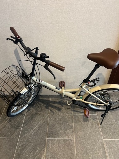 折りたたみ自転車PROVROS CONNECTION (candy A) 緑地公園の