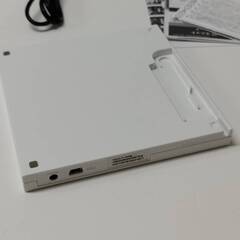 【良品】logitec LDR-PMK8U2CLWH ポータブルDVDドライブの画像