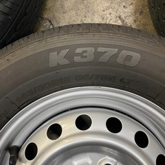 145/80r12純正ダイハツホイールとタイヤbridgestone44週2024年の画像