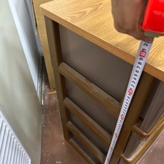 収納BOX 天板木製の画像