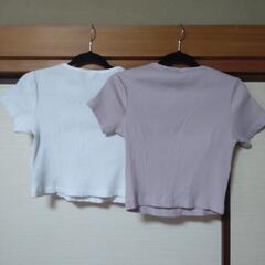 UNIQLO☆カットーソ2枚セットの画像