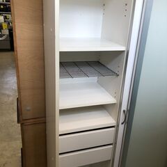 【ジャングルジャングルサカイ石津店】システムキッチンボード スライド式食器棚 幅98cm 大容量  新生活 クリーニング済み 堺市 西区 東区 北区 南区 堺区 石津の画像