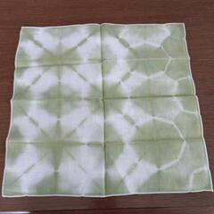 有松絞り　ハンカチ　未使用300円の画像