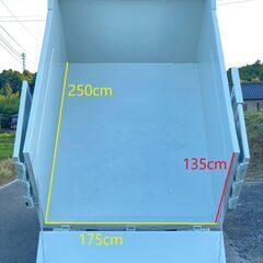 【K-0002】日野　デュトロ　XZU371M　4WDダンプ　ダブルキャブダンプ　深ダンプ　8000km　H15年式　2500kg　６人　車検付き　茨城県の画像
