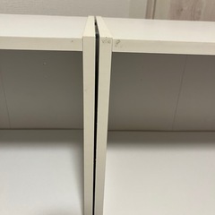 【ニトリ】Nカラボ レギュラー 2段（ホワイト）2個+追加棚1枚の画像