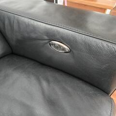 【8月８日まで】大塚家具　本革ソファーの画像