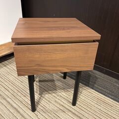 【展示品・未使用品】サイドテーブル テーブル ナイトテーブル ソファーテーブル 木製💳自社配送時🌟代引き可💳※現金、クレジット、スマホ決済対応※【送料に設置込】の画像