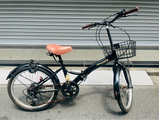 値下げ　美品　引取り限定　折りたたみ自転車 ゴールド小径　　東京都江戸川区 折りたたみ自転車 (ツザキ) 新宿三丁目の折りたたみ自転車の中古