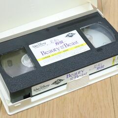【8月10日　最終処分】　無料　美女と野獣　二か国語（日本語・英語）　ブエナ ビスタ ジャパン　VHS　ビデオテープの画像