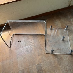 手作り厚いアクリル板の台2個セットの画像