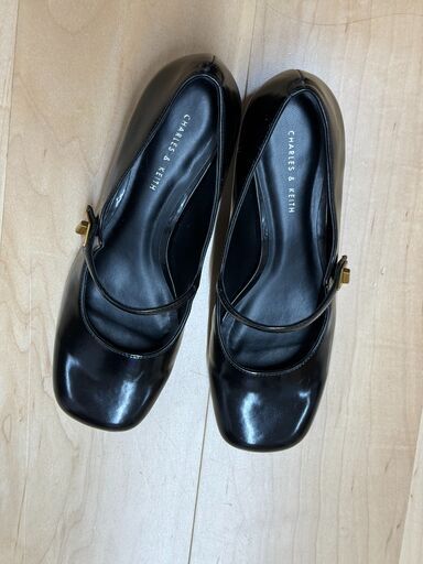 mao 新品未使用⭐︎CHARLES&KEITHパンプス メッシュ&レース ポインテッドトゥスリングバックパンプス