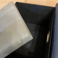椅子にもなる収納ボックスの画像