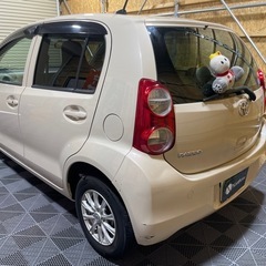 トヨタ　パッソ　平成22年　10.8万キロ　1.0X Lパッケージ 4WD 車検令和9年3月まで　ナビ　フルセグTV スマートキー　ETC LEDヘッドライトの画像