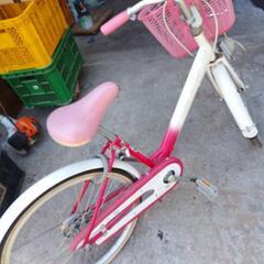 女の子用自転車 22インチの画像