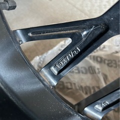 プリウス用TRD TF9ホイール18インチ　7.5J  4本　TRDロックナット付の画像