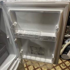 MAXZEN　2ドア冷蔵庫　2023年製　JR117ML01WH　一か月保証付き　【リサイクルショップ道楽屋】の画像