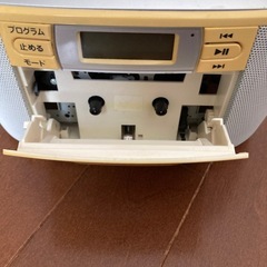 CDラジカセ　2017年製の画像