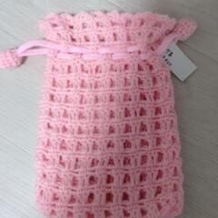 ハンドメイド　巾着ポーチの画像
