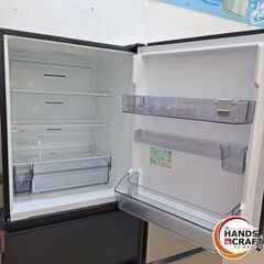 ✨東芝　中古　GR-U33SC　ノンフロン冷凍冷蔵庫 (ブラック)　３２６ℓ　2023年式　６ヶ月保証✨うるま市田場✨の画像
