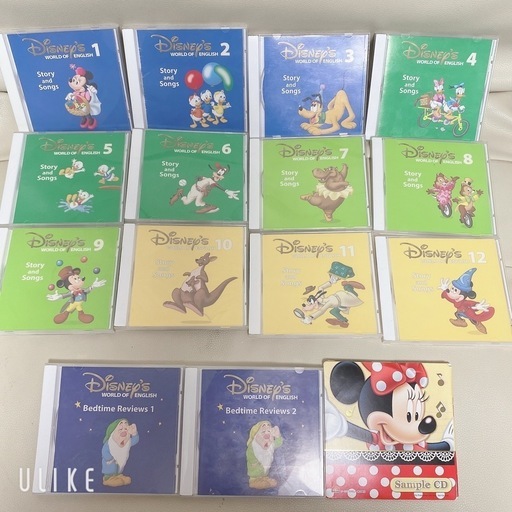 ディズニー英語DWE 教材セット (ふくふく) 熊本のキッズ用品