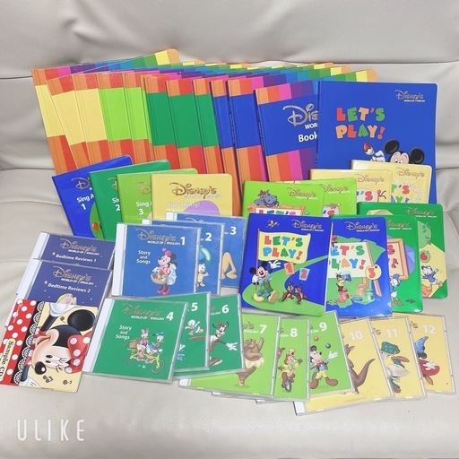 ディズニー英語DWE 教材セット (ふくふく) 熊本のキッズ用品