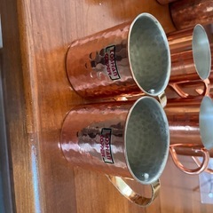 銅製アイスコーヒーの画像