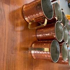 銅製アイスコーヒーの画像