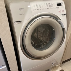 【ほぼ未使用】ドラム式洗濯機(保証書付き)の画像