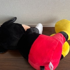 ミッキーマウス ぬいぐるみ 大きめの画像