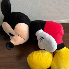 ミッキーマウス ぬいぐるみ 大きめの画像