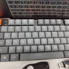 【美品】Keychron K1 Max K1M-H1 ワイヤレスメカニカルキーボード〈赤軸〉の画像