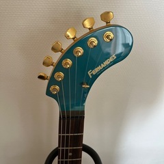 美品 FERNANDES Z0〜3T芸達者エレキギター 青 無傷 ソフトケース付 FERNANDES Z0〜3T芸達者エレキギター 青 (トシくん) 七飯の