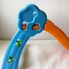 トイザらス 折りたたみすべり台 ブルー オレンジの画像