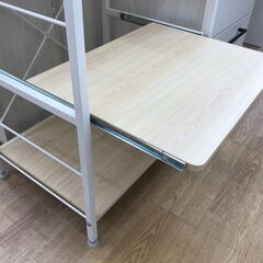 ★リユースのサカイ春日部店★KJ11114  レンジ台 ナチュラル H83×W60×D45 クリーニング済みの画像