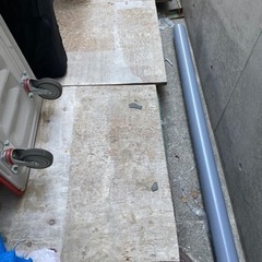 24mm合板　コンパネ　床材　廊下　屋外可能　６枚ほどの画像